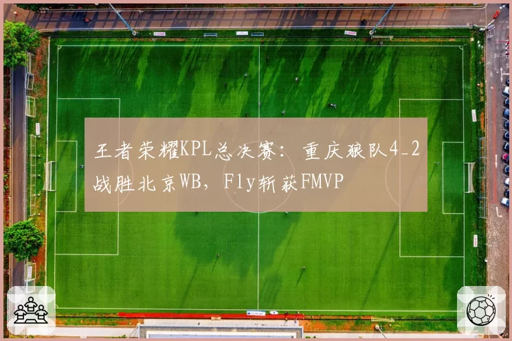 王者荣耀KPL总决赛：重庆狼队4_2战胜北京WB，Fly斩获FMVP